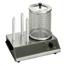 Chauffe-saucisses 3 plots roller grill_Matfer