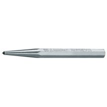 Gedore - Centerpons met hardmetalen punt - 120x10x4 mm - Voor boren