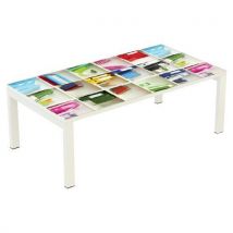 Table basse rectangulaire Easy Office - Manutan