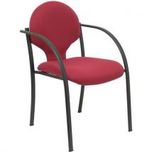 Vergaderstoel Hellin met vaste armleuningen - Piqueras y crespo