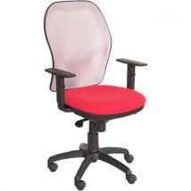 Chaise de bureau Jorquera bras réglable dossier gris-Piqueras y crespo