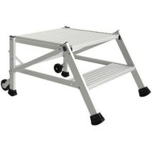 Marchepied fixe et mobile à plateforme large