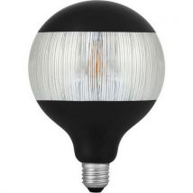 Ledlamp in zwart en zilver filament G125 E27 4 W - SPL