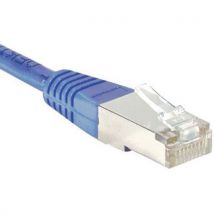Cordon RJ45 budget catégorie 5e F/UTP bleu - 2 m