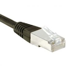 Netwerkkabel budget RJ45 CAT 5e F/UTP zwart 1 m
