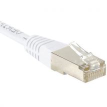Netwerkkabel budget RJ45 CAT 6 F/UTP wit 50 m