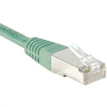 Netwerkkabel budget RJ45 CAT 6 F/UTP groen 1 m