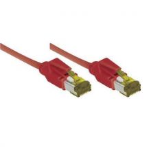 Netwerksnoer RJ45 op Kabel CAT 7 S/FTP LSOH SNG rood 20 m