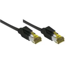 Netwerksnoer RJ45 CAT 7 S/FTP LSOH SNG zwart 7.5m - Koper - Categorie 6A