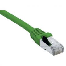 Netwerkkabel RJ45 CAT 6A F/UTP LSOH SNG groen 1.5 m