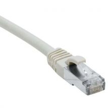 Cordon RJ45 catégorie 6 S/FTP LSOH snagless gris - 10 m