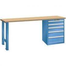 Établi 27x36E 5 tiroirs - Capacité 1000 kg - Lista