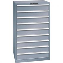 Armoire 9 tiroirs 45x36E - Hauteur 1450mm - Lista