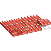 Set-indelingsmateriaal 36x27E (bxdxh) 612x459x50 mm - lista