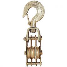 Moufle pour palan à corde - Sans corde