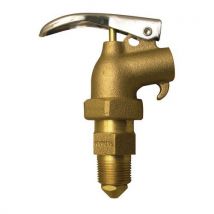 Messing kraan voor vat