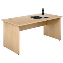 Recht bureau - Wangen-onderstel - Beuken - Manutan