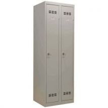 Vestiaire industrie propre - Largeur 300 mm - 2 colonnes - Vinco