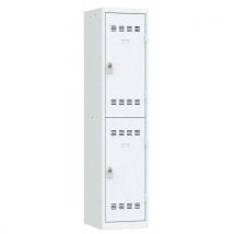 Vestiaire multicases couleur - 1 à 3 colonnes - Largeur 400 mm - Vinco