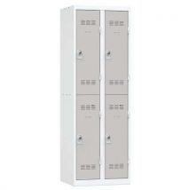 Vestiaire multicases couleur - 1 à 4 colonnes - Largeur 300 mm - Vinco