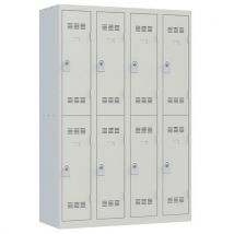 Vestiaire multicases couleur - 1 à 4 colonnes - Largeur 300 mm - Vinco