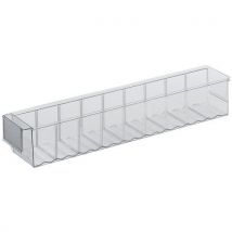 Bac-tiroir de rangement - Longueur 500 mm - 2,7 à 5,8 L