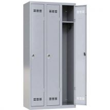 Vestiaire bureau - 3 colonnes - Largeur 300mm