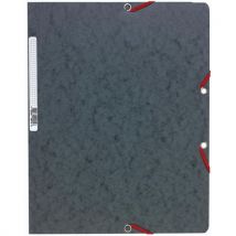 Chemise à élastique sans rabat carte lustrée 400gm² A4