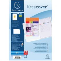 Protège-documents en PP rigide kreacover 20 vues A4