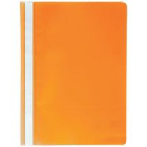Snelhechtmap Pp Standaardkwaliteit A4 Oranje, - Exacompta