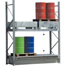 Gegalvaniseerd stalen opvangbak - 1000 l - Sameto Technifil