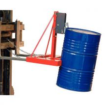 Automatische klem voor 1 of 2 vaten - Draagvermogen 500 en 1000 kg