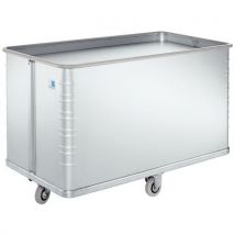 Wagen met aluminium wand - Omhoogkomende bodem