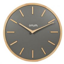 Klok 30 Cm Elegance Hout Antracietgrijs - Orium, - Orium