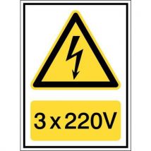 Panneau de danger Voltage