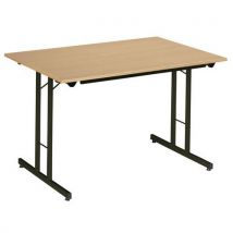 Table pliante rectangle - Piétement latéral - L 120 cm