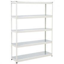 Rayonnage lourd Manutan Rapid 1 - Tablette pleine métal - Manutan Expert