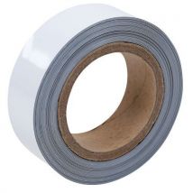 Magnetische tape, uitwisbaar, voor markeren 10 m - Wit - Manutan Expert