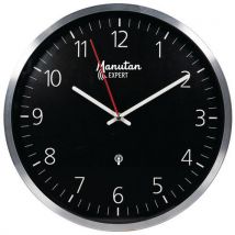 Horloge analogique murale radio-pilotée Ø 40 cm - Manutan Expert