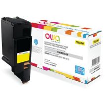 Owa - Toner Xeros 106R01629 - Geel - 1400 pagina's - Gereviseerd & Recyclebaar