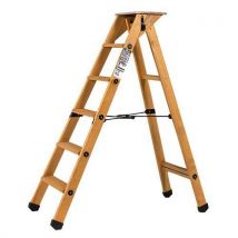 Escabeau professionnel bois Lyonnais 1 plan - Centaure