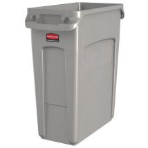 Collecteur Slim Jim avec conduits d'aération 60 L_Rubbermaid