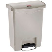 Collecteur Slim Jim Step On Front Step plastique 30 L_Rubbermaid