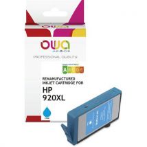 Owa - Refurbished HP 920XL Inktcartridge - Cyaan - 815 pagina's - 95% gerecycled