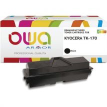 Toner refurbished Kyocera TK-170 - Zwart - Owa