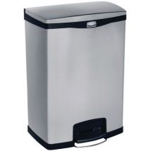 Slim Jim Step On container Front Step RVS 90 ltr Rubbermaid