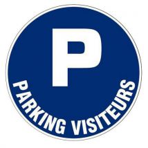 Panneau d'obligation - Parking (rond) - Rigide