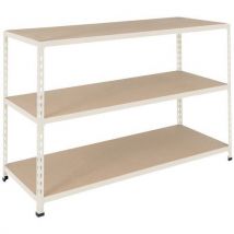 Rayonnage mi-lourd Manutan Rapid 2 - Tablette agglo