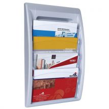 Présentoir mural QuickFit 4 et 5 cases - Paperflow