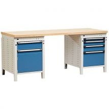 Werkbank Function 200 met lades en kasten